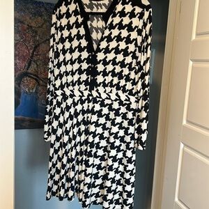 My Collection Black/White dress